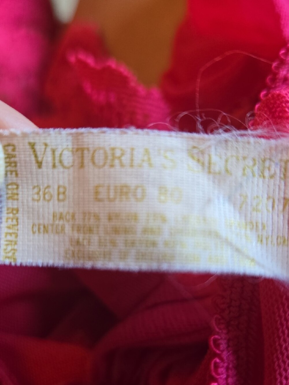 Victoria's Secret Hot Pink Lace Bodysuit - Picture 14 of 14